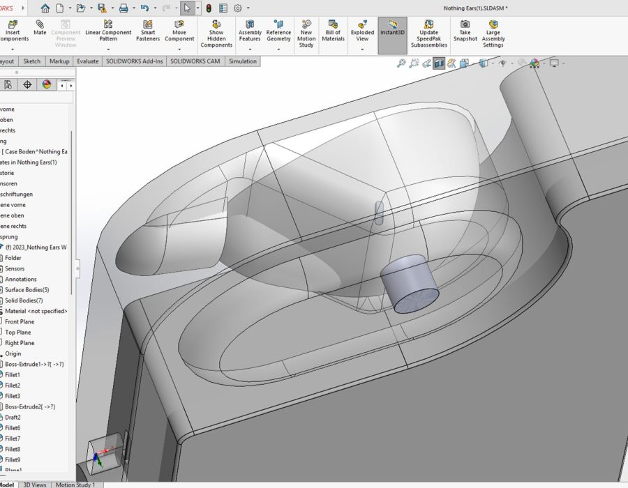 parametric solid modelling